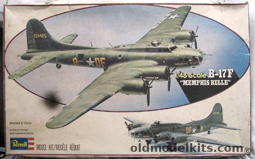 Revell 1/48 Boeing B-17F Memphis Belle, H197 plastic model kit